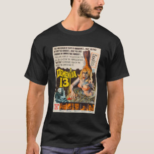 クラシックハロウィンヴィンテージモンスターポスターホラーモ Tシャツ