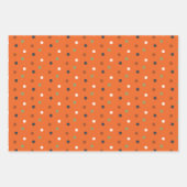 クラシックハロウィン模様 ラッピングペーパーシート (正面3)