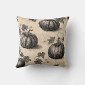 クラシックハロウィーンカボチャ クッション (裏面)