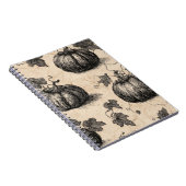 クラシックハロウィーンカボチャ ノートブック (右側)