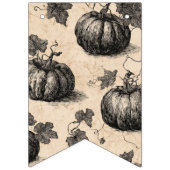 クラシックハロウィーンカボチャ バンティングフラッグ (第2の旗)