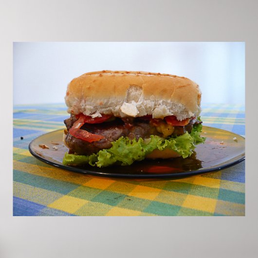 クラシックハンバーガー ポスター (正面)