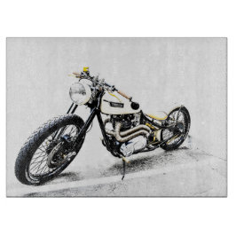 クラシックバイクのカッティングボード カッティングボード