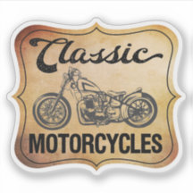 クラシックバイクのビンテージスタイル
