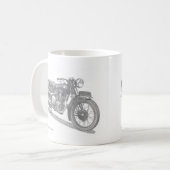クラシックバイクカレンダー(英国クラシック) コーヒーマグカップ (正面左)