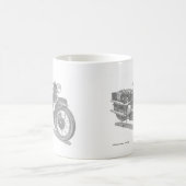 クラシックバイクカレンダー(英国クラシック) コーヒーマグカップ (中央)