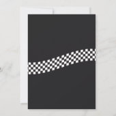 クラシックバイク誕生日招待状 招待状 (裏面)