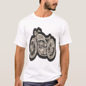 クラシックバイク PETROL 13 Tシャツ (正面)