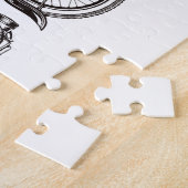 クラシックバイクIII ジグソーパズル (側面)