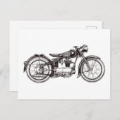 クラシックバイクIII ポストカード (正面/裏面)