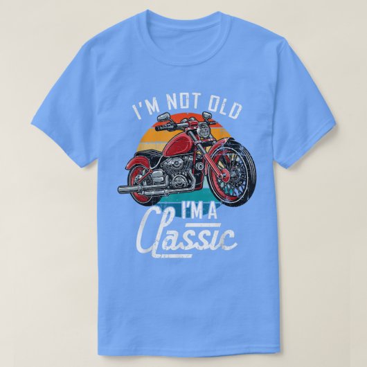 クラシックバイクTシャツ、私はクラシックAシャツVi Tシャツ (デザイン正面)