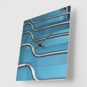 クラシックバスの壁時計 – ヴィンテージ収集 スクエア壁時計 (傾斜)