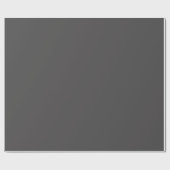 クラシックバッチ：ダークグレーラッピング紙転が ラッピングペーパー (フラット)