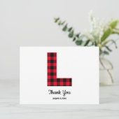 クラシックバッファロープライドL結婚ズモノグラム サンキューカード (スタンド正面)