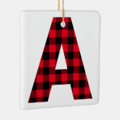 クラシックバッファロープライドMonogram A写真 セラミックオーナメント (右)
