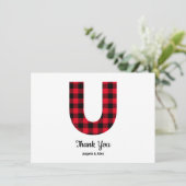 クラシックバッファロープライドUのモノグラ結婚ム サンキューカード (スタンド正面)