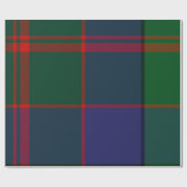 クラシックバッファロープレイドラッピング紙 ラッピングペーパー (フラット)