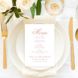 クラシックバラエレガント金ゴールド結婚モノグラム メニュー<br><div class="desc">バラフォーマル金ゴールド結婚のタイポグラフィカードデザインは、美しいを備え、鮮やかな書伝統的跡と白い背景のクラシックブロックレタリングを組み合わせている。装飾的なスクロールデザインアクセントを含む。カスタム文字はパーソナライズされた、新郎新婦の名前と日付のモノグラムと共結婚に、結婚式の日のディナーメニュー詳細を持つことができる。デザイン調整のためクラシックのバラエレガント金ゴールドの結婚コレクションを購入してください。</div>
