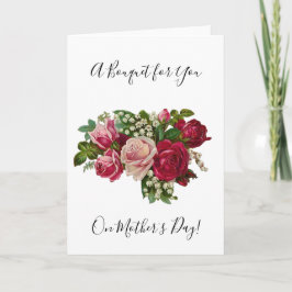 クラシックバラスビクトリアンリリー・オブ・ザ・バレーロマンス カード