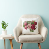 クラシックバラスビクトリアンリリー・オブ・ザ・バレーロマンス クッション (椅子)