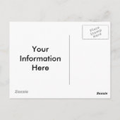 クラシックバラビクトリアンハガキ付き女性 ポストカード (裏面)