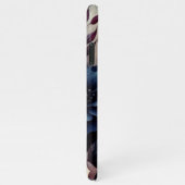 クラシックバラファインアートボタニカル絵を描ズ iPhoneケース (右側)