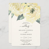 クラシックバラフローラ結婚ズ 招待状 (正面/裏面)