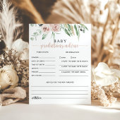 クラシックバラベビー予測およびアドバイスカード