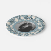 クラシックバラ結婚のバチェロレッテプレート ペーパープレート (アングル)