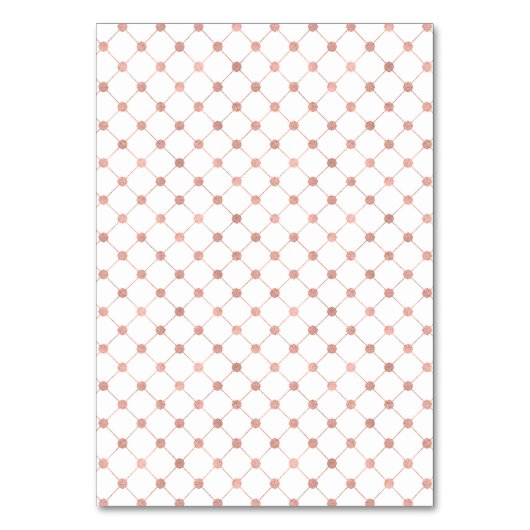 クラシックバラ金ゴールドクレスト結婚のアドバイスカード テーブルナンバー (裏面)