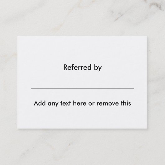 クラシックバラ金ゴールドデザインの参照サンキューカード 紹介カード (裏面)