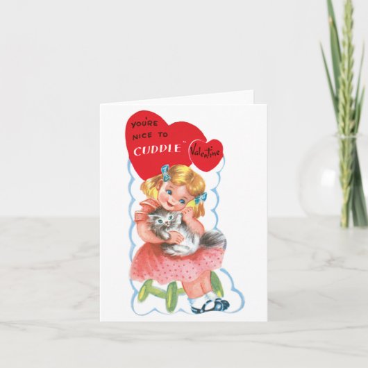 クラシックバレンタインのグリーティングカード シーズンカード (正面)