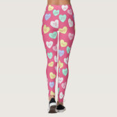 クラシックバレンタインキャンディハート レギンス (裏面)