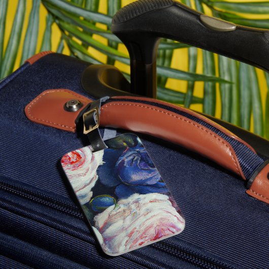 クラシックバロックバラフローラデザイン ラゲッジタグ (正面インサイチュ1)