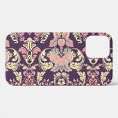 クラシックバロックヴィンテージフローラ壁紙。 Case-Mate iPhoneケース (裏面 (横))