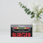 クラシックバーガー 名刺 (スタンド正面)