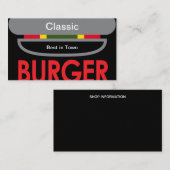 クラシックバーガー 名刺 (正面/裏面)