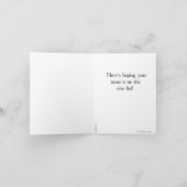 クラシックバーノングラントクリスマスカード シーズンカード (内部)