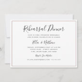 クラシックバ結婚ルグンディ 招待状 (正面)