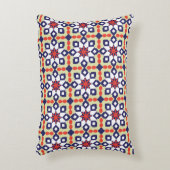 クラシックパターンオーナメント、シームレスな幾何パターン アクセントクッション (正面(垂直))