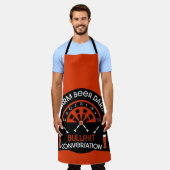 クラシックパブダーツ エプロン (着用した状態)