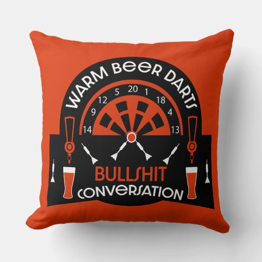 クラシックパブダーツ クッション (正面)