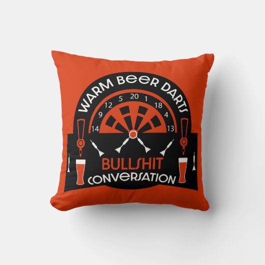 クラシックパブダーツ クッション (正面)