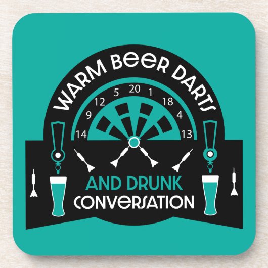 クラシックパブダーツ コースター (正面)