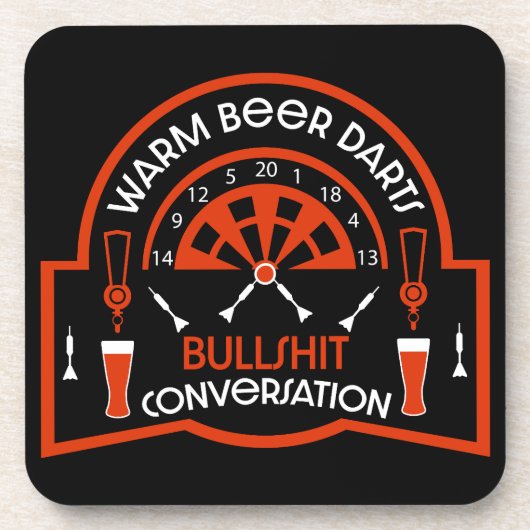 クラシックパブダーツ コースター (正面)