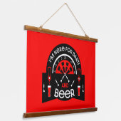 クラシックパブダーツ 吊り下げ型タペストリー (傾斜あり)