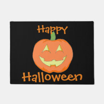 クラシックパンプキンウェルカムマット