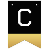 クラシックパーソナライズされた卒業 バンティングフラッグ (第2の旗)