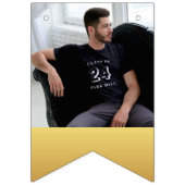 クラシックパーソナライズされた卒業 バンティングフラッグ (第1の旗)