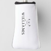 クラシックパーソナライズされた名ゴルフクラブ ゴルフヘッドカバー (回転90)